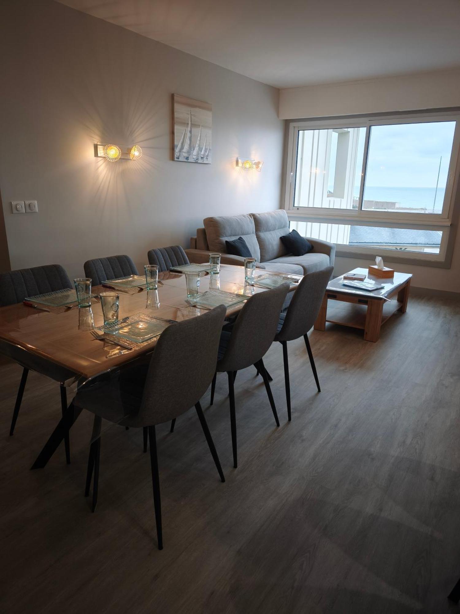 Appartement Renove Avec Vue Sur Mer A Fecamp ! Exterior photo